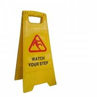 TCS 10 Units x A Frame Sign (Watch Your Step)