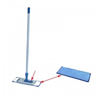 TCS 16" Flat Dust Mop - Wet & Dry