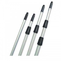 TCS 4.5m Three Level Aluminium Extension Pole - Silver