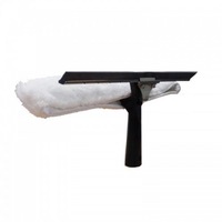 TCS 40cm Dual Sided Window Cleaning Tool - Scrubber & Squeegee