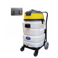 TCS 90L Wet & Dry Vacuum Cleaner 2 x 1000W Ametek Motors with Heavy Duty Trolley & Sensor