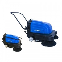 TCS Commercial Battery Floor Sweeper Machine - Walk-Behind