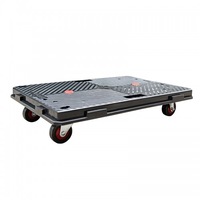 TCS 150kg Industrial Heavy Duty Platform Trolley Dolly mover ball bearing Wheels
