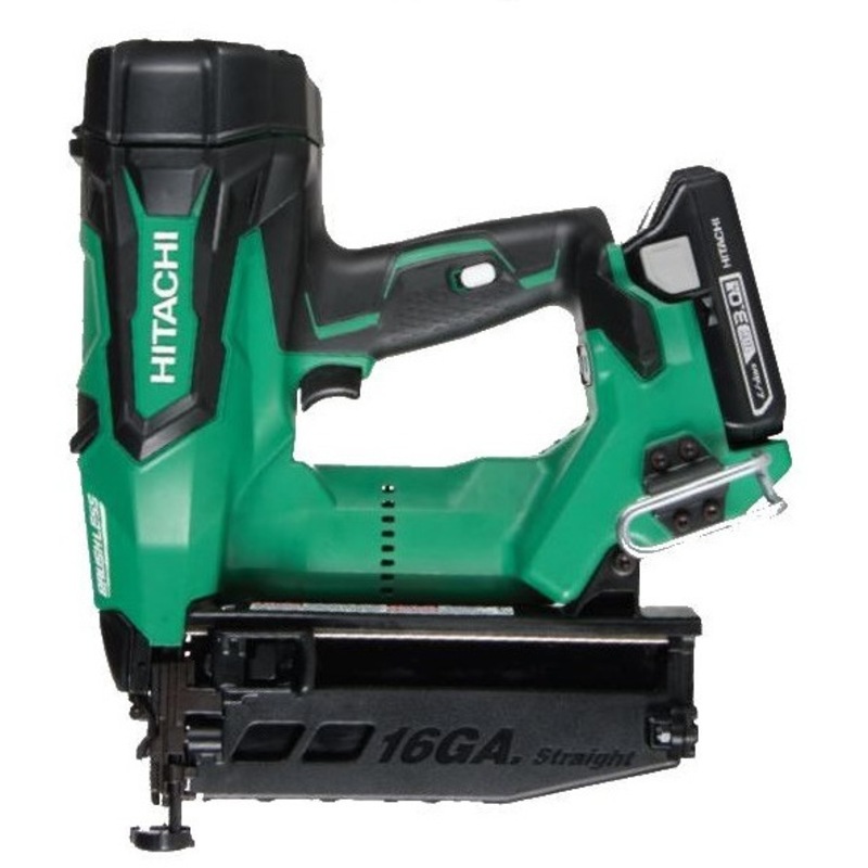 BRAND NEW HITACHI / HIKOKI GASLESS 16GA STRAIGHT FINISH NAIL GUN