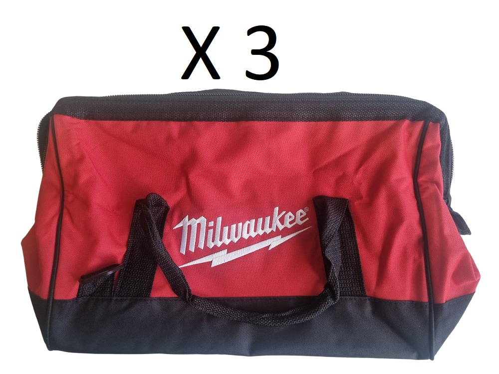 BRAND NEW MILWAUKEE CARRY BAGS X 3 48553490 Unbranded Australia