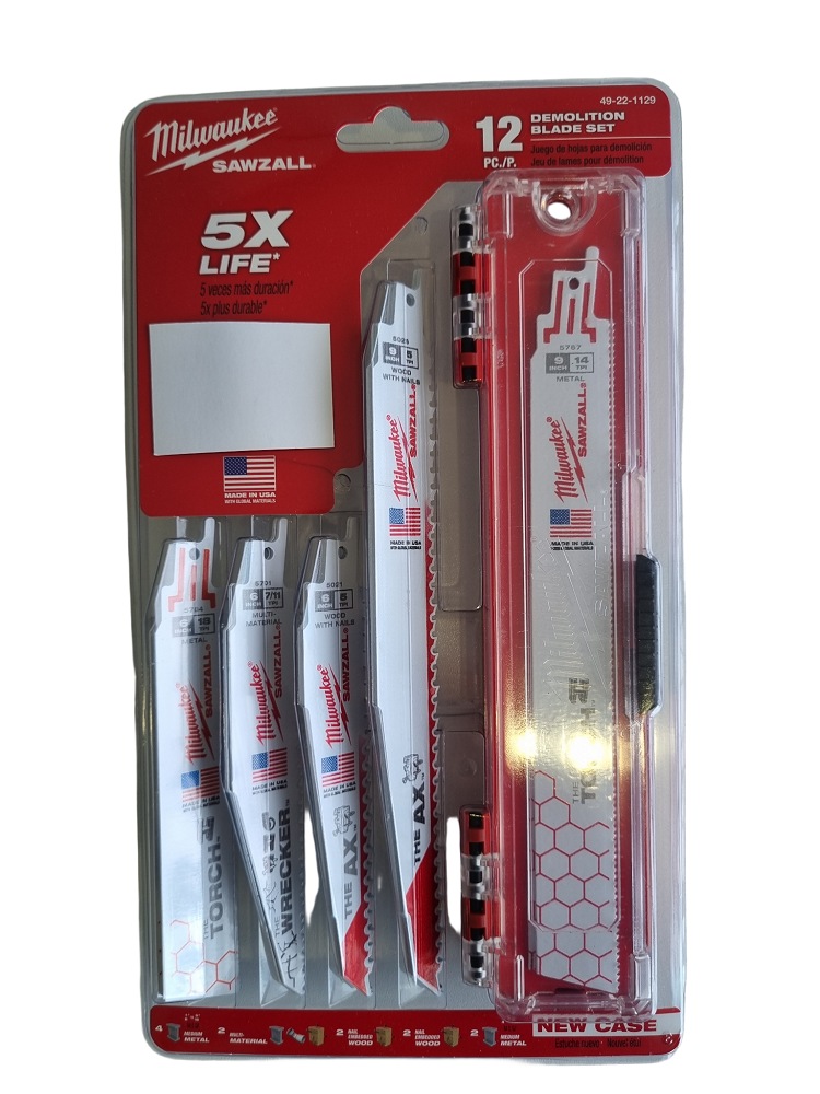 BRAND NEW MILWAUKEE RECIPROCATING BLADE SET SUIT MAKITA DEWALT ETC 49221129  Australia
