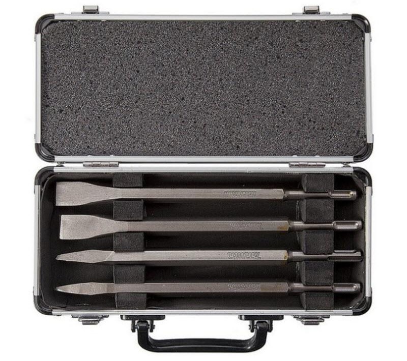 MAKITA D 08757 4 PIECE SDS PLUS CHISEL BIT SET  Australia