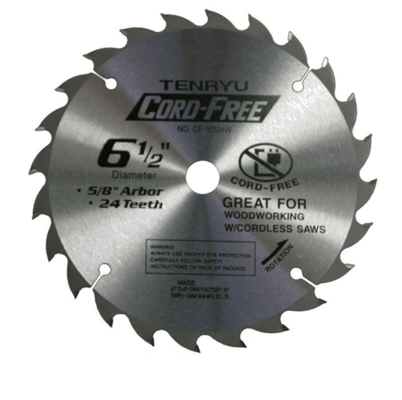 TENRYU CF 16524W 165mm 24T CORDLESS CIRCULAR SAW BLADE  Australia