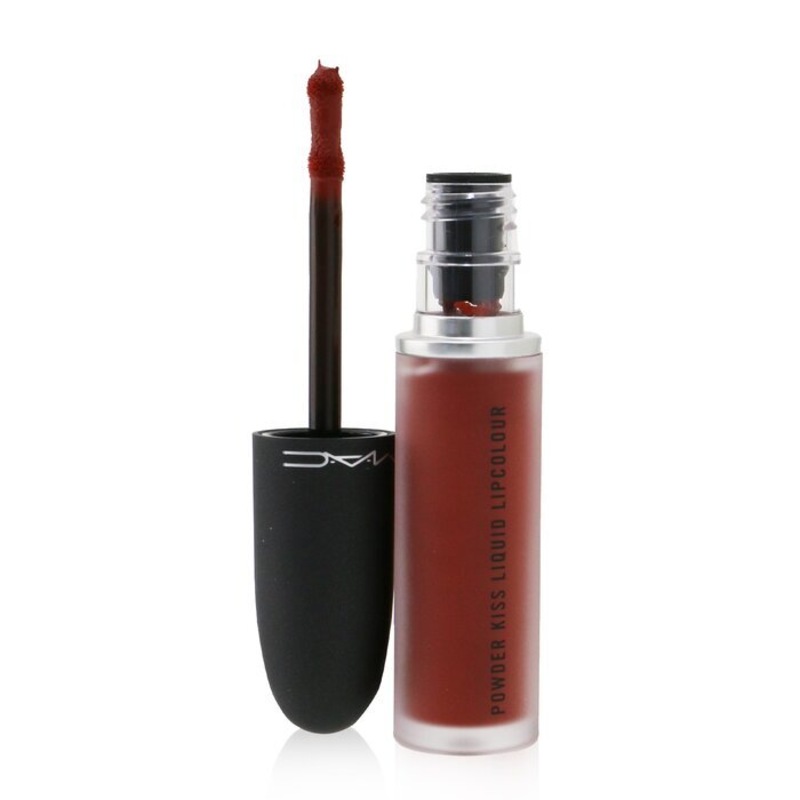Buy MAC Powder Kiss Liquid Lipcolour 991 Devoted To Chili 5ml MyDeal