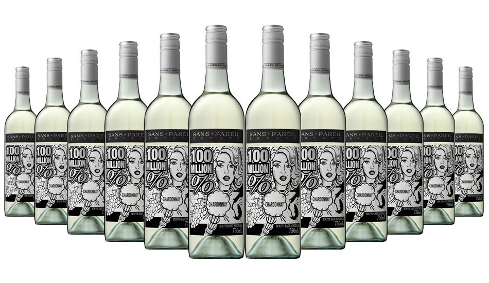 100 Million % Chardonnay 2019 SEA - 12 Bottles