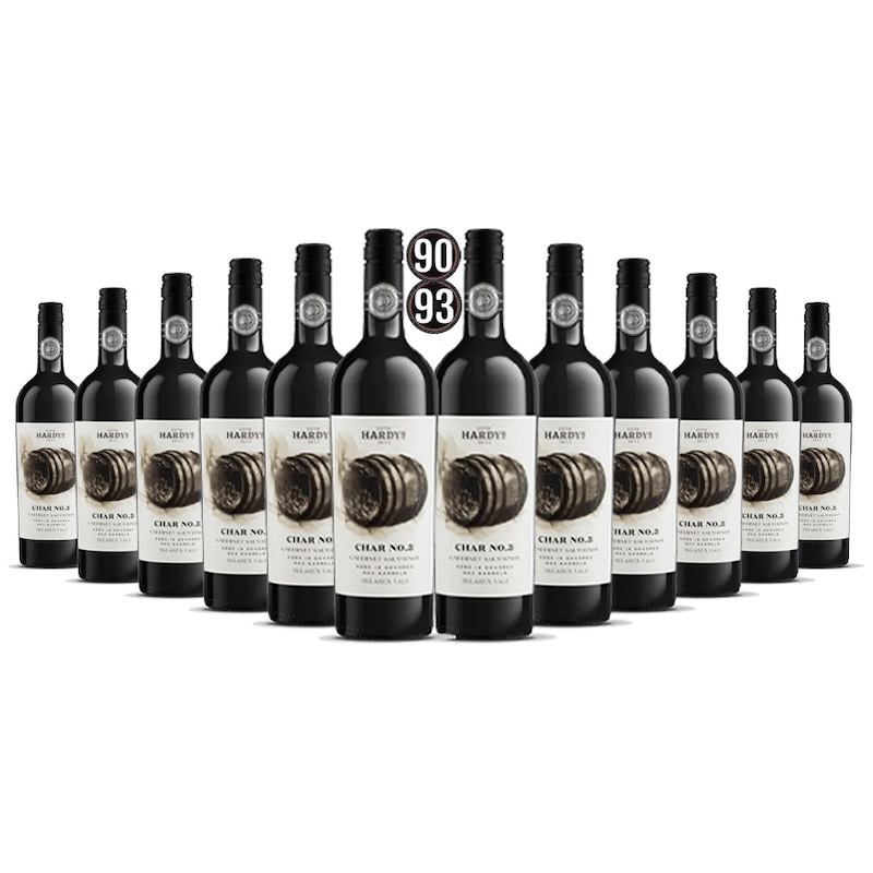 Buy Hardys Char No.3 McLaren Vale Cabernet Sauvignon 2018 - 12 Bottles ...