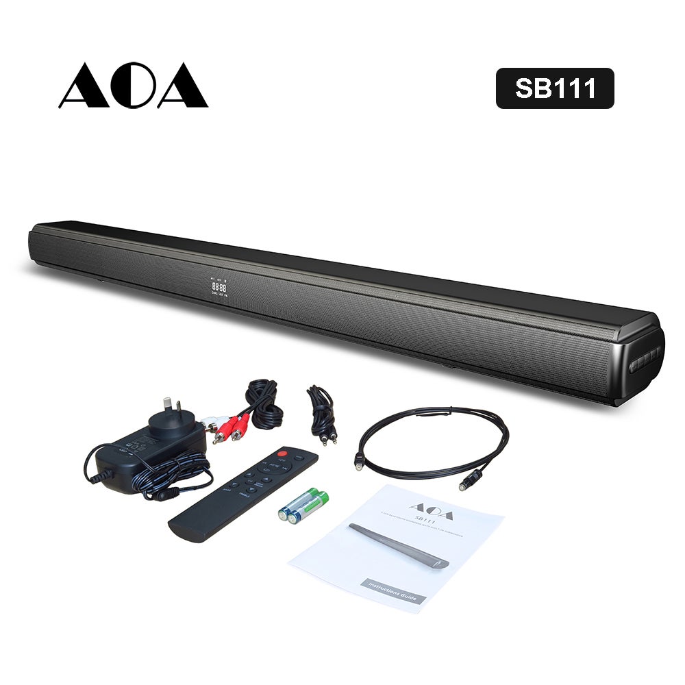 SOUNDBAR　Buy　HDMI　OPTICAL　AOA　SB111　MyDeal　2.1CH　5.0　SUBWOOFER　ARC　Bluetooth　REMOTE