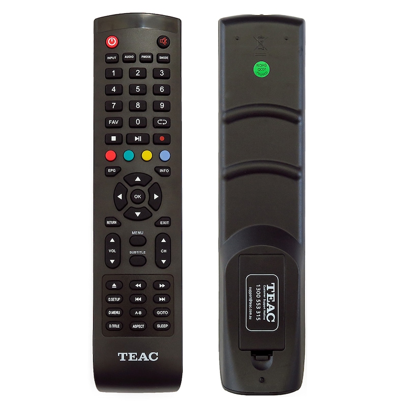 Buy TEAC TV DVD COMBO Original Remote Control TRC1000 240602000542 GD3