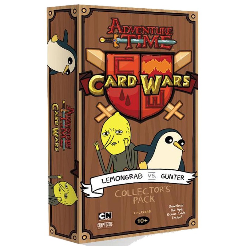 Buy Adventure Time Card Wars Lemongrab Vs Gunter MyDeal
