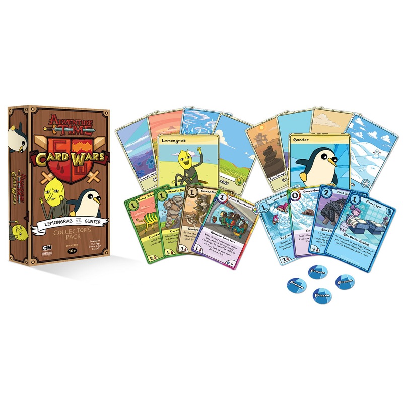 Buy Adventure Time Card Wars Lemongrab Vs Gunter MyDeal