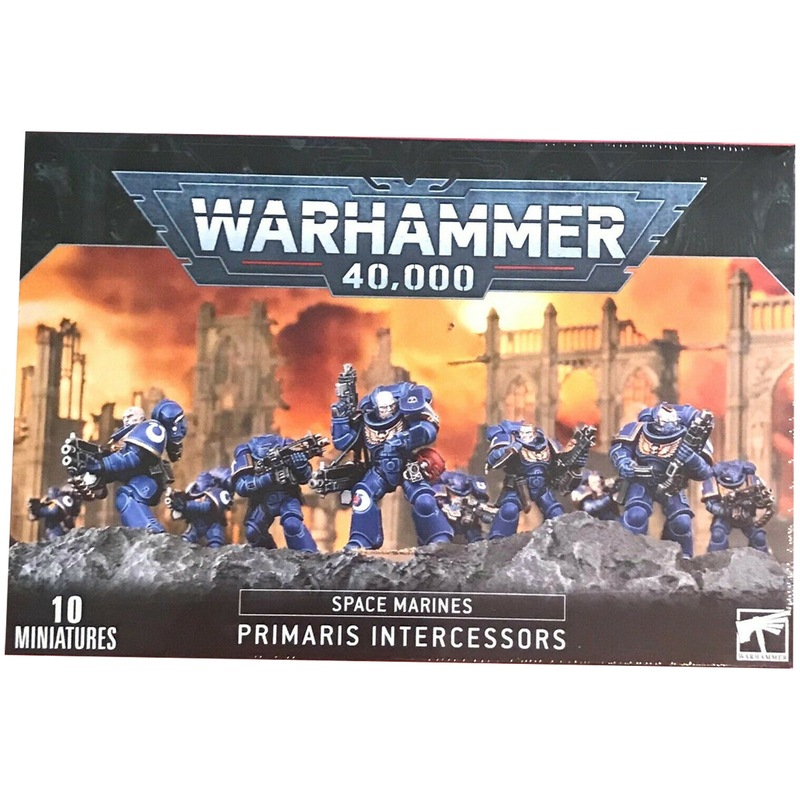 Buy Warhammer 40K Space Marines Primaris Intercessors - MyDeal