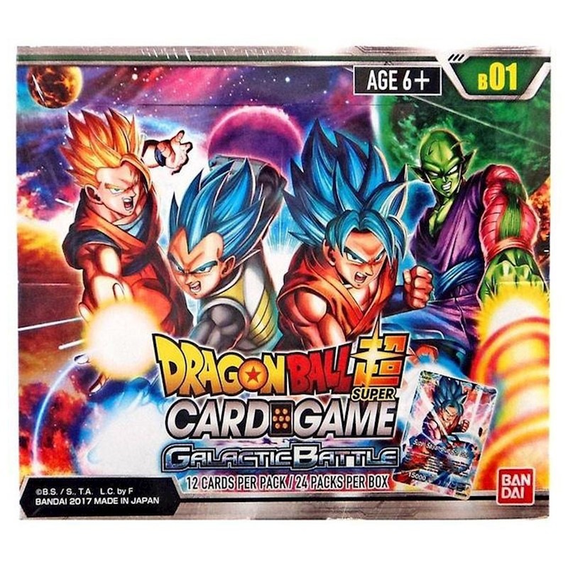 Dragon Ball Super TCG Booster Box Galactic Battle Display - 24 Booster ...