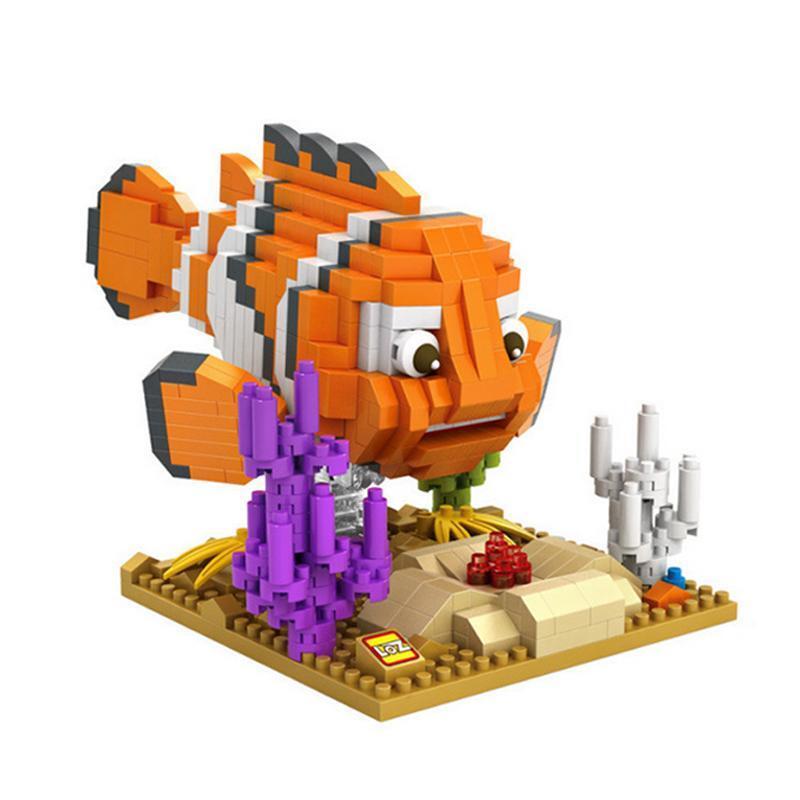 Buy LOZ Finding Nemo BLOCK Mini Diamond Nano Building Lego Blocks