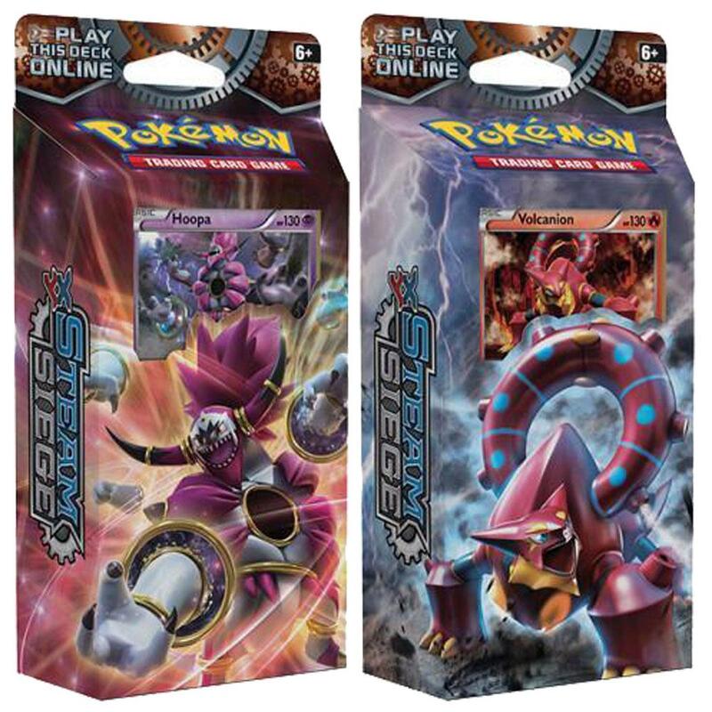 Buy POKEMON TCG XY11 Steam Siege Theme Deck Hoopa & Volcanion - MyDeal