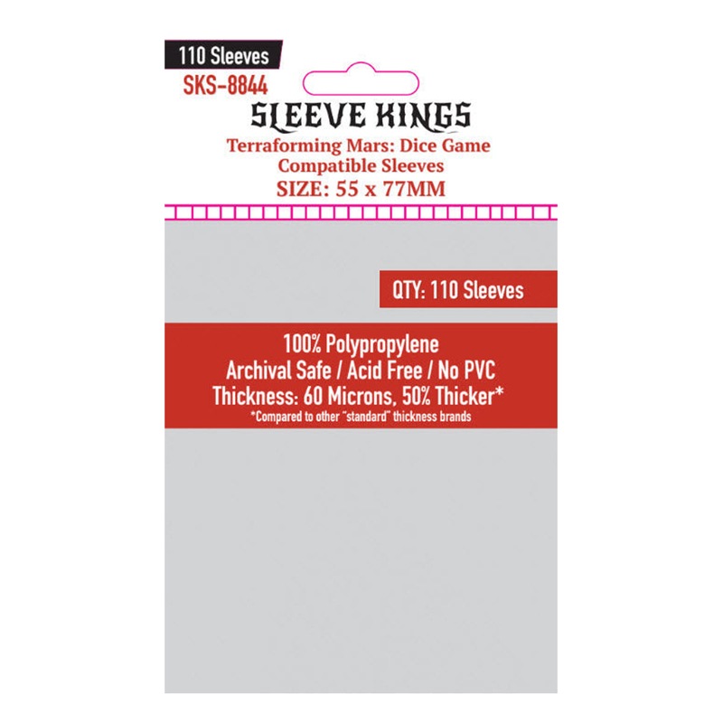 Buy Sleeve Kings Board Game Sleeves Terraforming Mars Dice Game