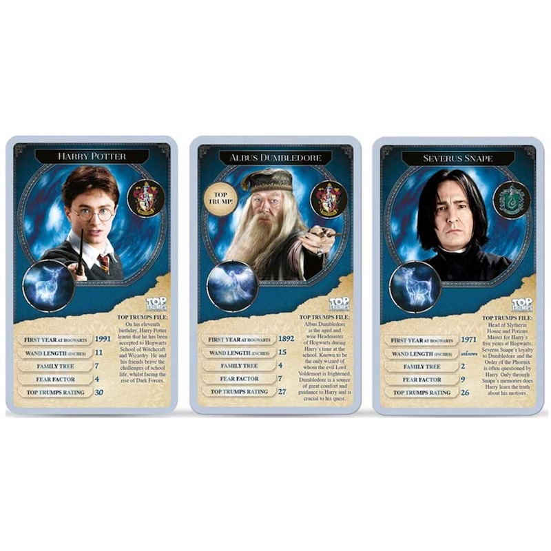 Buy Top Trumps Harry Potter Greatest Witches and Wizards - MyDeal