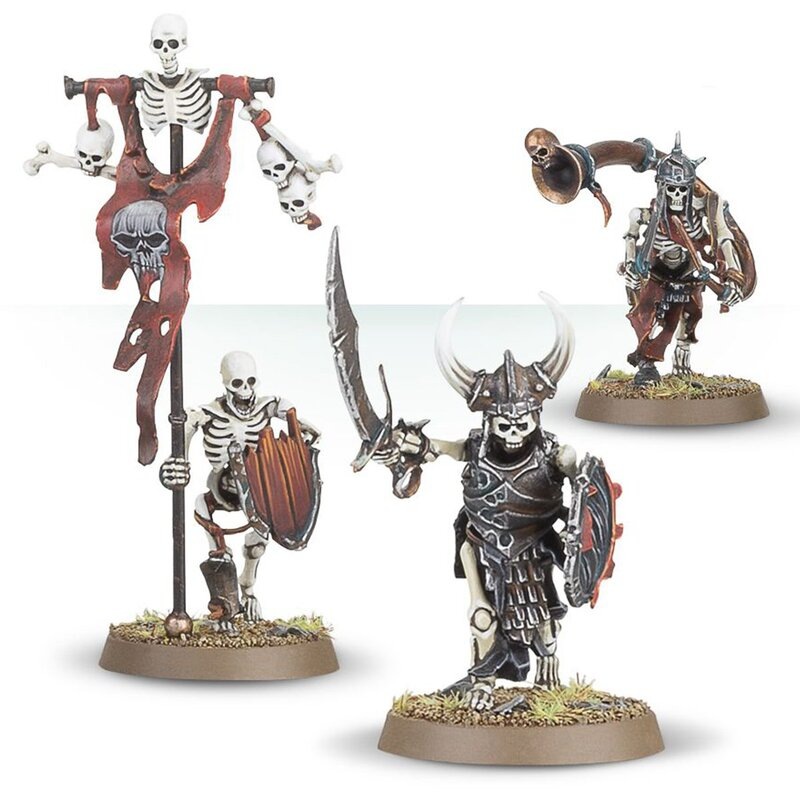 Warhammer Age Of Sigmar Deathrattle Skeleton Warriors | Buy War Games ...