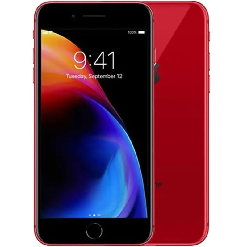 Buy Apple Iphone 8 Plus 64gb Red Excellent Grade Mydeal