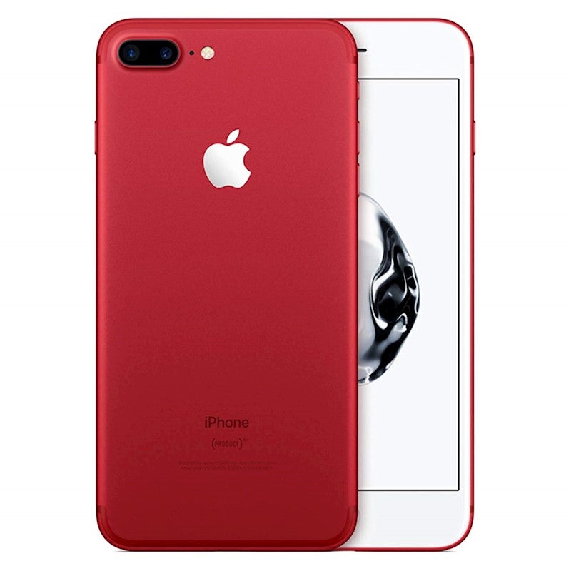 iPhone 7 Plus Red 128 GB au - スマートフォン本体