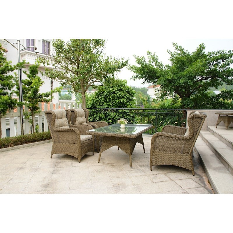 Rye 4Piece Outdoor Lounge Setting Buy 4 Seat Lounge Sets 208176
