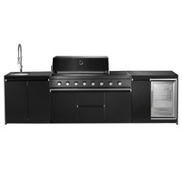 Adbo World Aspire 6-Burner BBQ Outdoor Kitchen