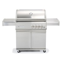 CROSSRAY 4-Burner Gas BBQ with Trolley