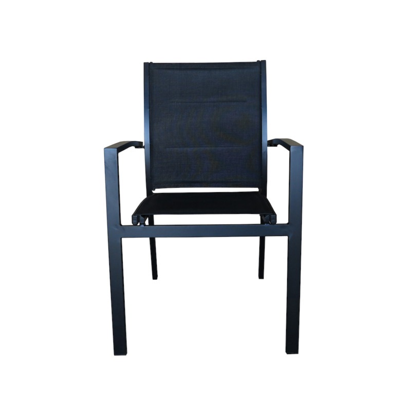 Noosa 7Piece Aluminium Outdoor Extendable Dining Setting — Black Buy