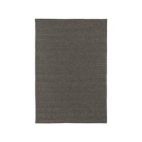 Colorscope Seasons Rustic Weave Outdoor Rug - Black Ink