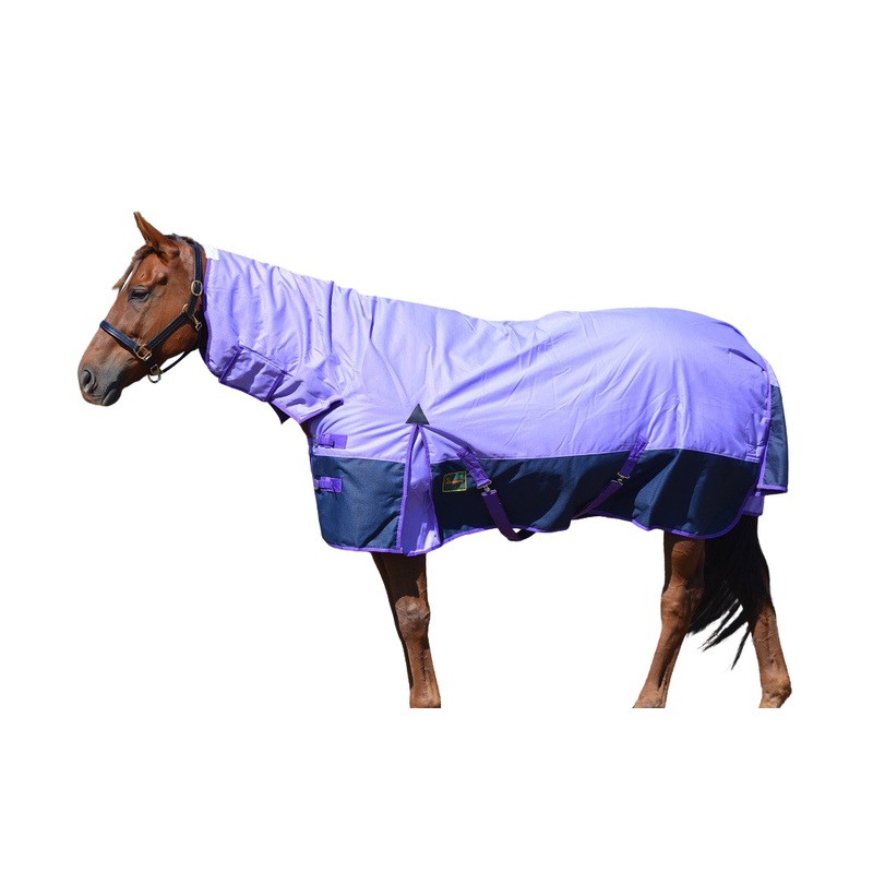 Buy RUMANI CONQUEST Lilac 1200D WATERPROOF RAINSHEET Turnout Summer Horse Rug Combo MyDeal