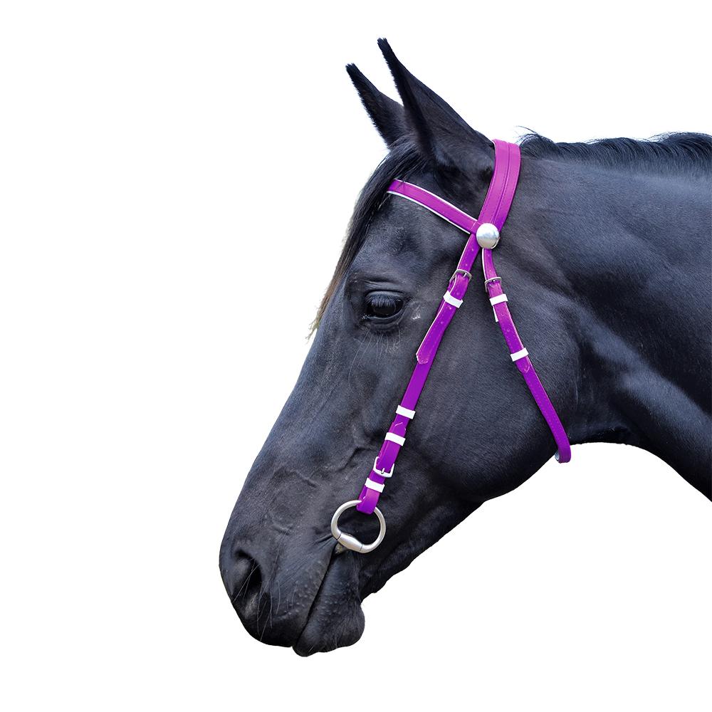 RUMANI High Quality PVC Horse BARCOO BRIDLE - Various Colours, All Sizes
