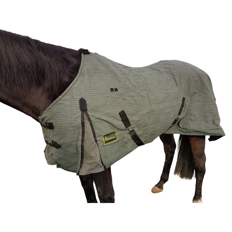 Buy RUMANI Ripstop Waterproof Breathable PC Canvas UNLINED Horse RUG 4