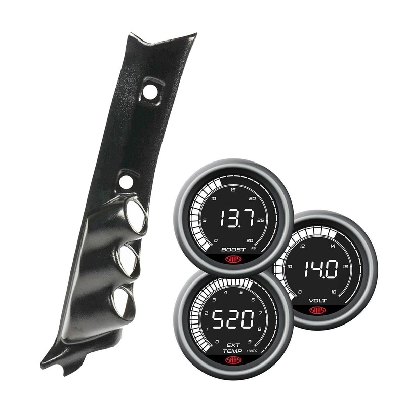 Buy One Pc 3 Gauge Pillar Pod for Patrol GU 9716 w/ Digital Boost Ex