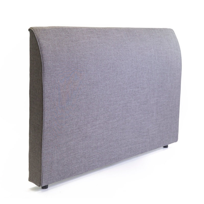 Buy Aiden Freestanding Bedhead Queen Size Fabric Grey MyDeal