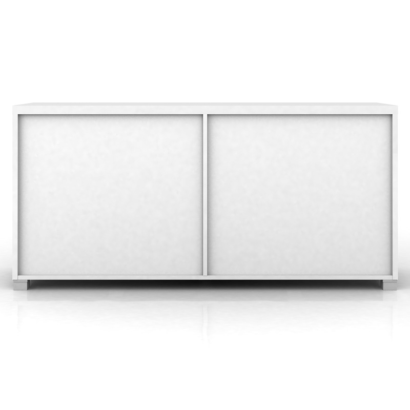 Elisha 6 Drawer Lowboy Chest in High Gloss White Buy Tallboys