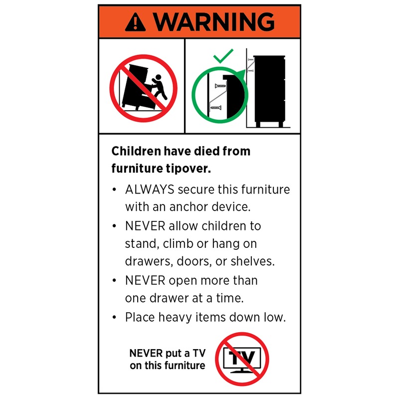 Buy Tribecca Chest of 6 Drawers Lowboy Dresser in White MyDeal