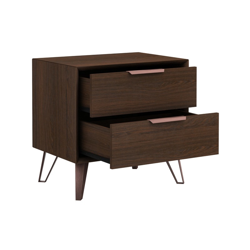 zelda modern bedside table walnut buy bedside tables 339192