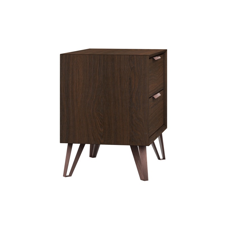 zelda modern bedside table walnut buy bedside tables 339192