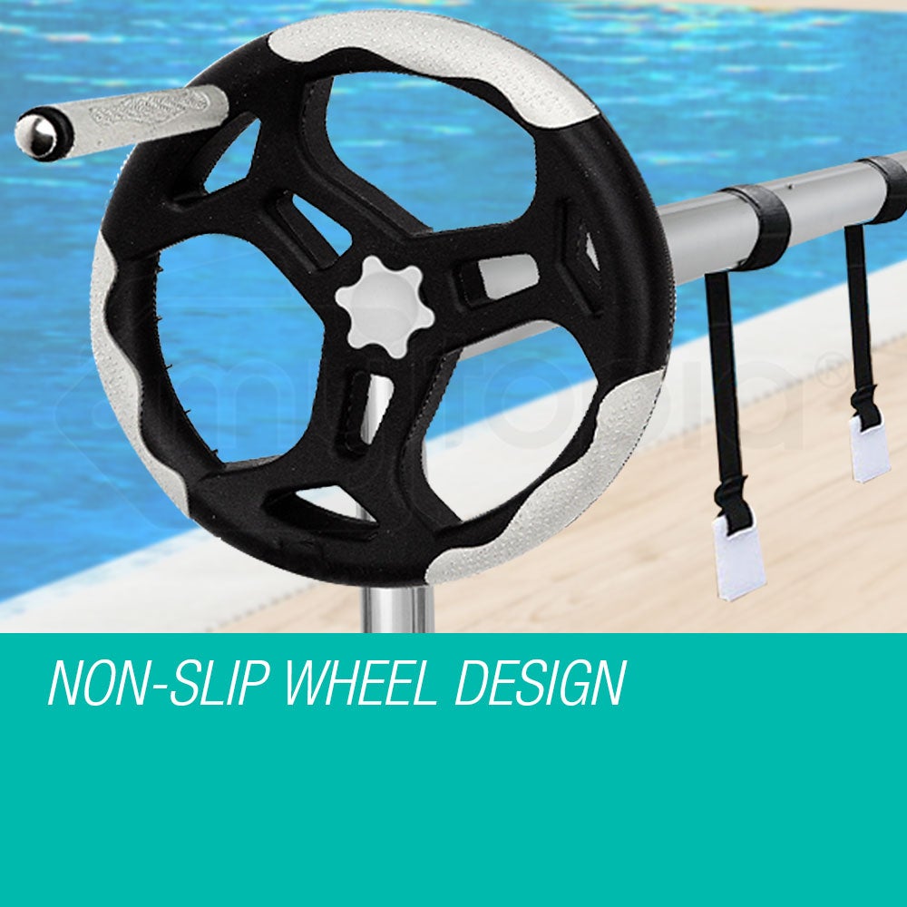 automatic pool cover wheels