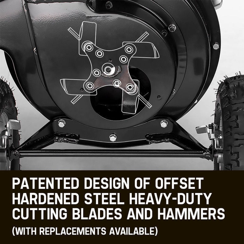 MICHIGAN RAPTOR 900 Wood Chipper/Shredder/Mulcher 8HP Upright Style Garden Buy Mulchers