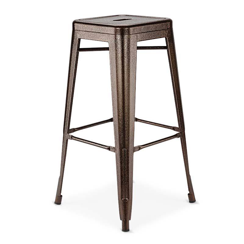 bronze metal bar stools