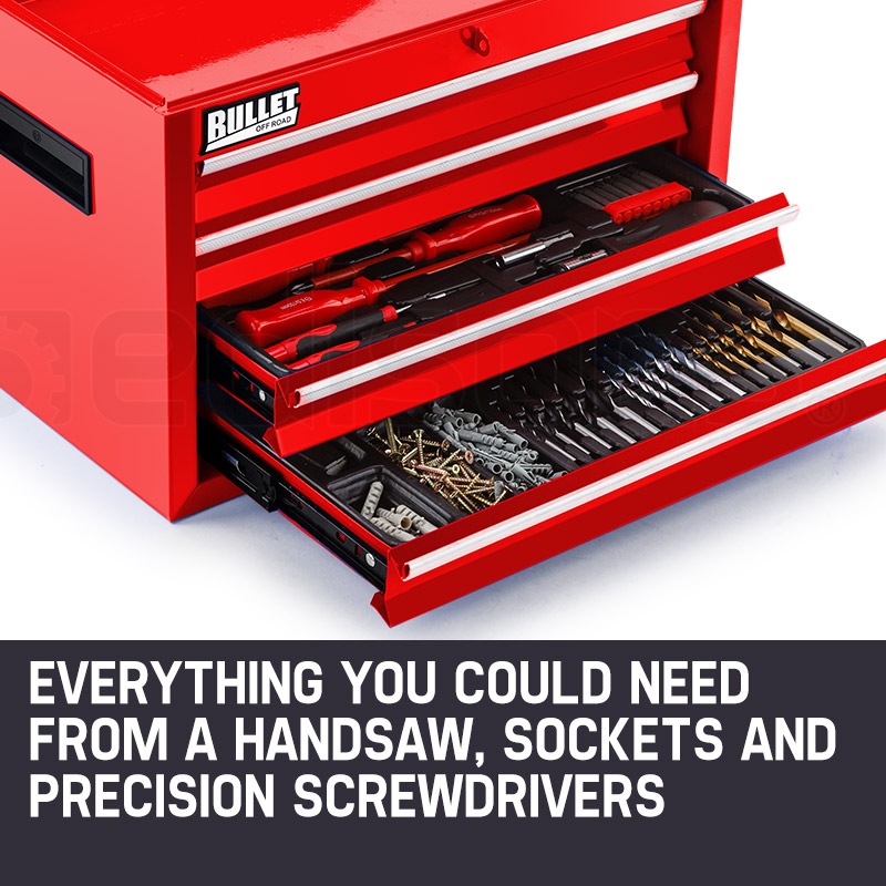 BULLET 319 Piece Tool Kit Chest Tool Box DIY Metric Toolbox Mechanic Set Buy Tool Boxes