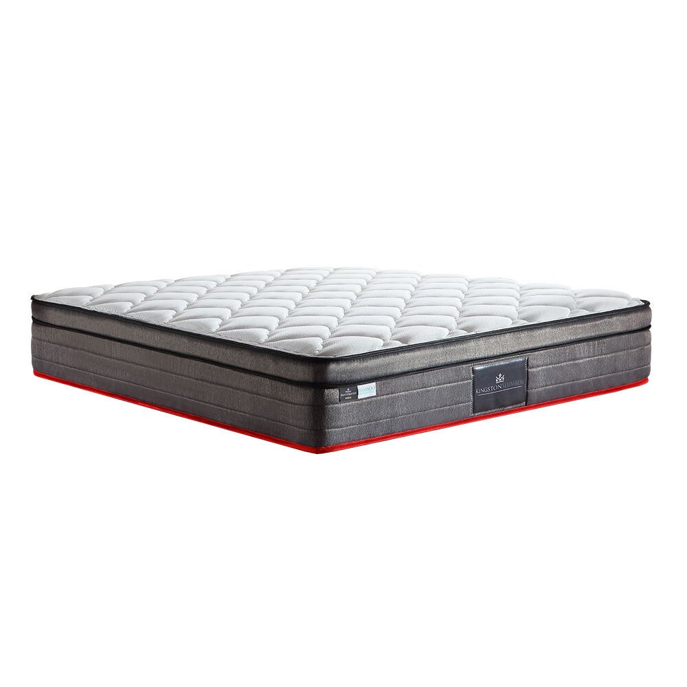 Kingston Slumber Bed Mattress Double Size Innerspring 34CM Thick Medium Firm Comfort & Memory Foam