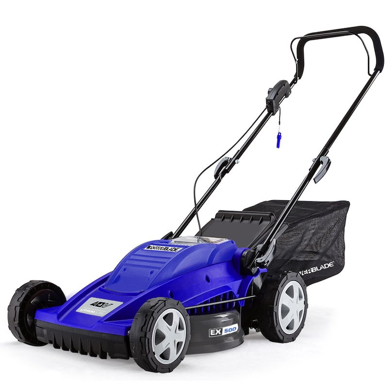 POWERBLADE Cordless Lawn Mower Electric Lawnmower Lithium Battery ...