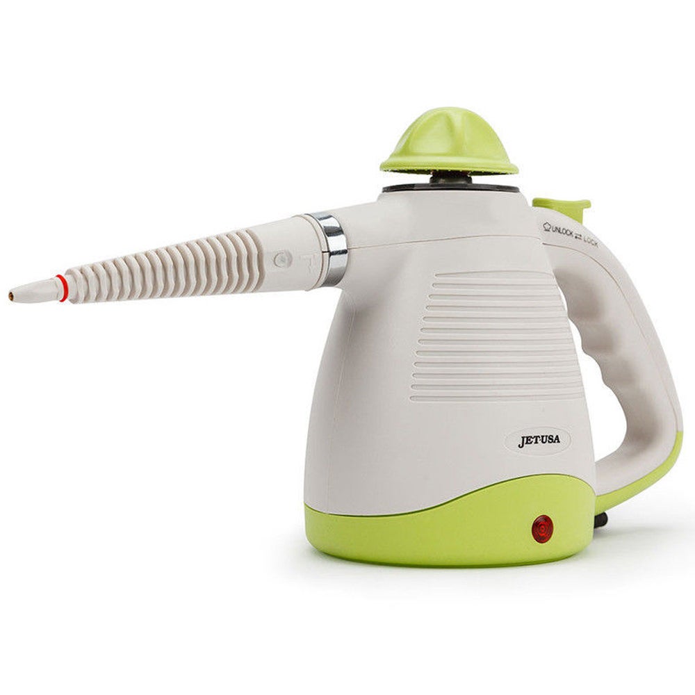 JET-USA Portable Steam Cleaner Multi-Purpose High Pressure Handheld Cleaning Tool 1000W