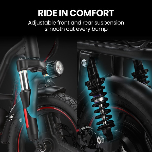 Buy ALPHA Rover Electric Scooter with Seat, 500W 48V 25km/h 30km Range ...